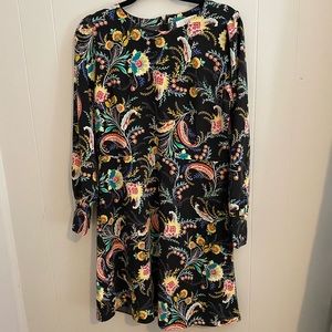 Loft floral pattern dress size 10